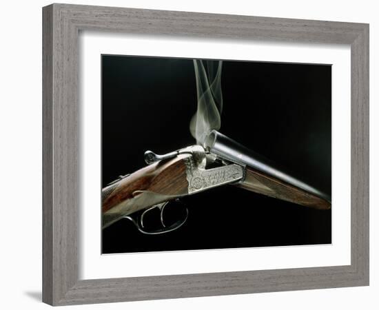 Smoking Shotgun-Victor De Schwanberg-Framed Photographic Print