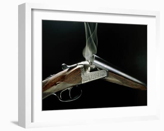 Smoking Shotgun-Victor De Schwanberg-Framed Photographic Print