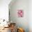 Smoky Marble Watercolor Pink-Ninola Designs-Art Print displayed on a wall