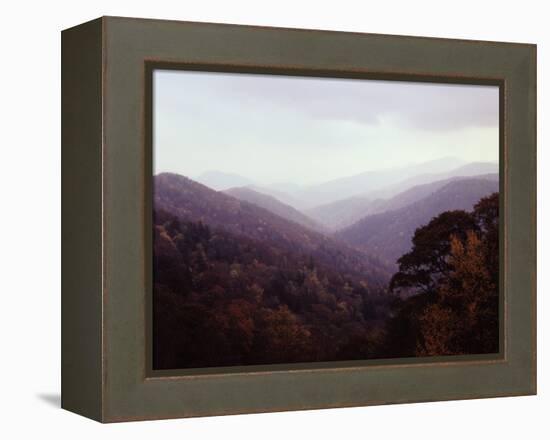 Smoky Mountains in the Mist-Rick Barrentine-Framed Premier Image Canvas