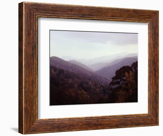 Smoky Mountains in the Mist-Rick Barrentine-Framed Photographic Print