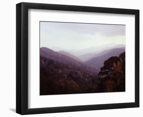 Smoky Mountains in the Mist-Rick Barrentine-Framed Photographic Print