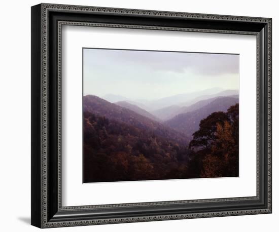 Smoky Mountains in the Mist-Rick Barrentine-Framed Photographic Print