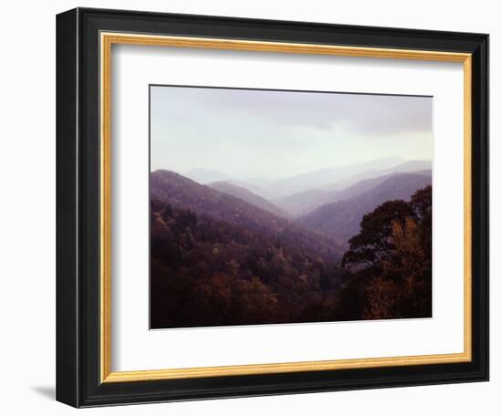 Smoky Mountains in the Mist-Rick Barrentine-Framed Photographic Print