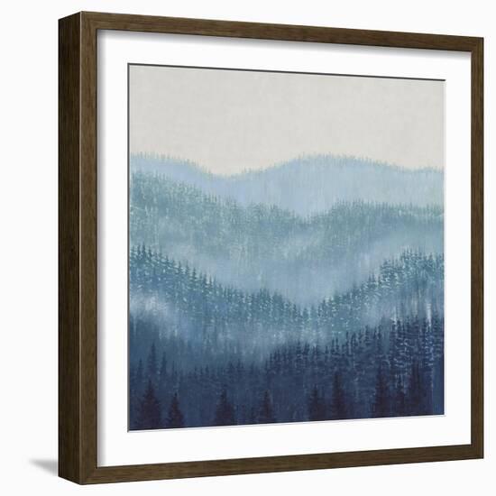 Smoky Ridge II-Tim OToole-Framed Art Print