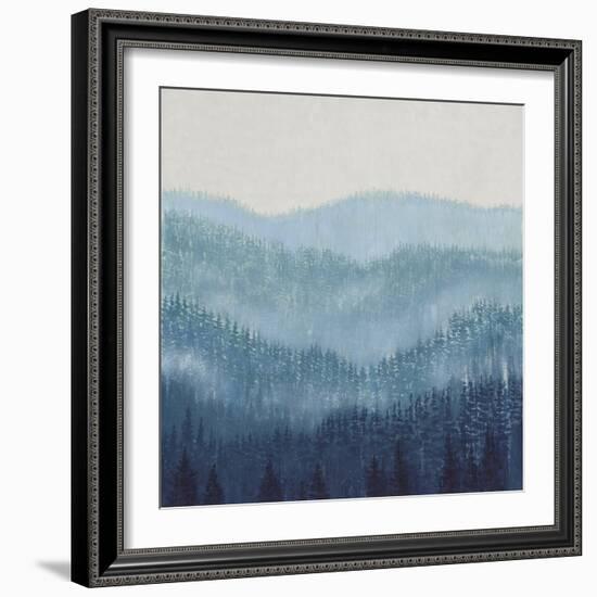 Smoky Ridge II-Tim OToole-Framed Art Print