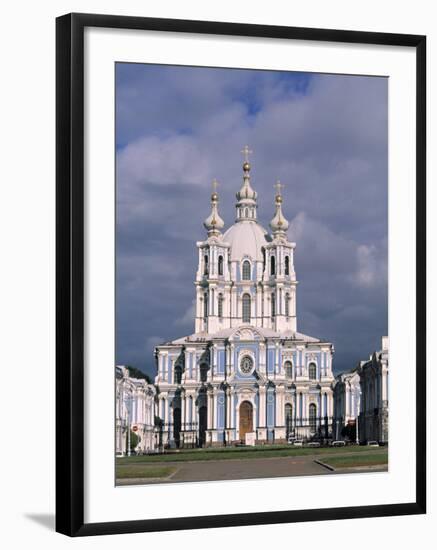 Smolny Convent, St. Petersburg, Russia-Jon Arnold-Framed Photographic Print