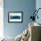 Smooth Blue-PI Studio-Framed Art Print displayed on a wall