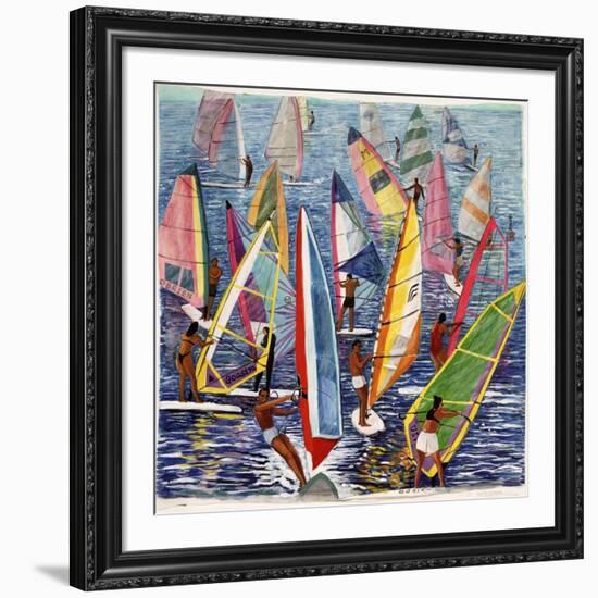 Smooth Sailing, 1992-Komi Chen-Framed Giclee Print