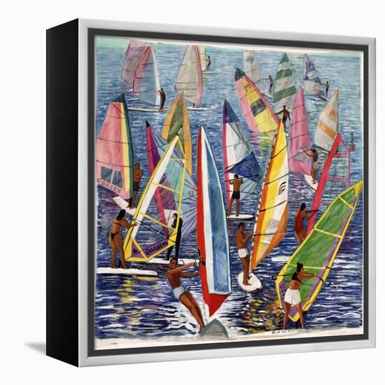 Smooth Sailing, 1992-Komi Chen-Framed Premier Image Canvas