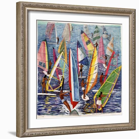 Smooth Sailing, 1992-Komi Chen-Framed Giclee Print