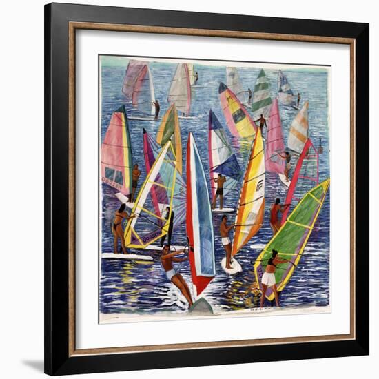 Smooth Sailing, 1992-Komi Chen-Framed Giclee Print