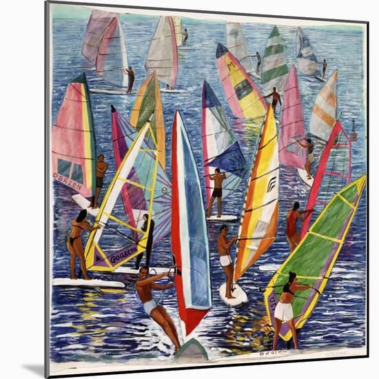 Smooth Sailing, 1992-Komi Chen-Mounted Giclee Print