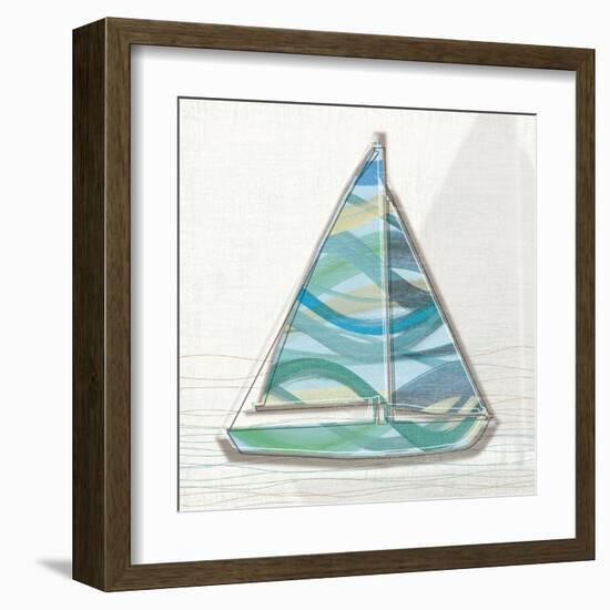 Smooth Sailing I-Tandi Venter-Framed Art Print