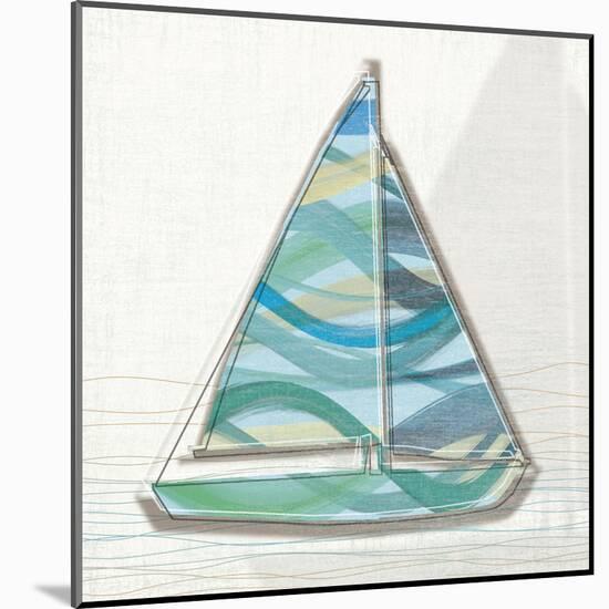 Smooth Sailing I-Tandi Venter-Mounted Art Print