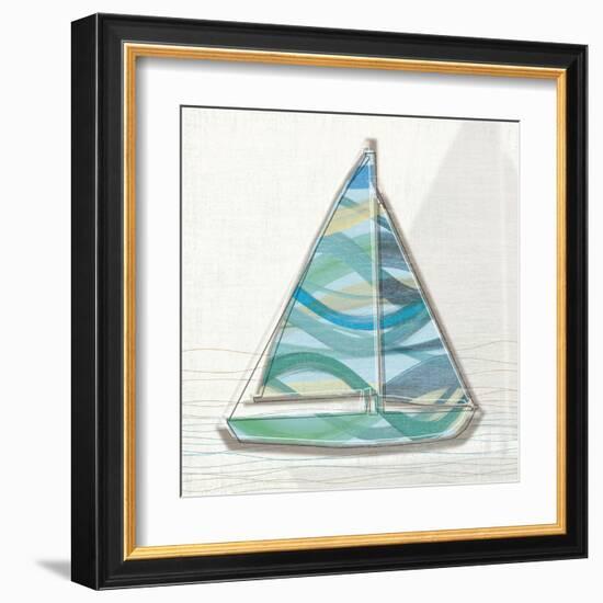 Smooth Sailing I-Tandi Venter-Framed Art Print