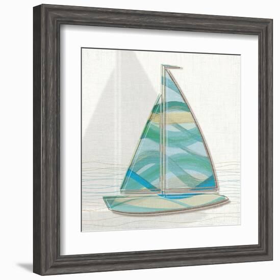 Smooth Sailing II-Tandi Venter-Framed Art Print