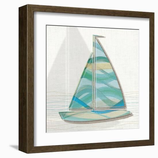 Smooth Sailing II-Tandi Venter-Framed Art Print