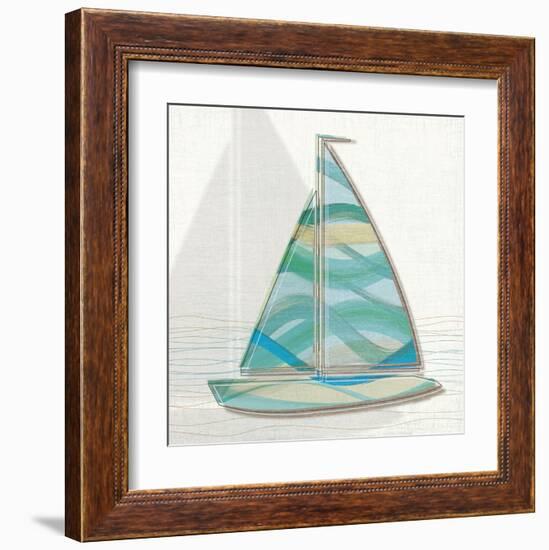 Smooth Sailing II-Tandi Venter-Framed Art Print