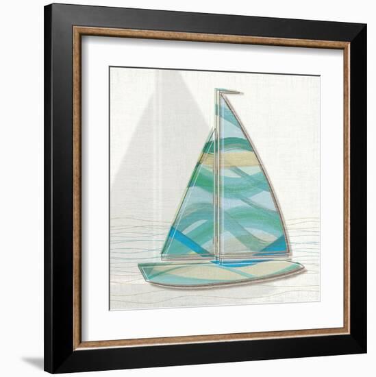 Smooth Sailing II-Tandi Venter-Framed Art Print