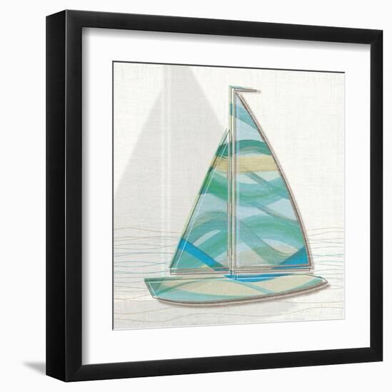 Smooth Sailing II-Tandi Venter-Framed Art Print