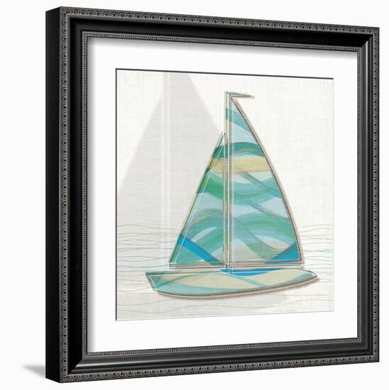 Smooth Sailing II-Tandi Venter-Framed Art Print