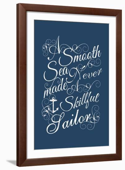Smooth Sailing-Tom Frazier-Framed Giclee Print
