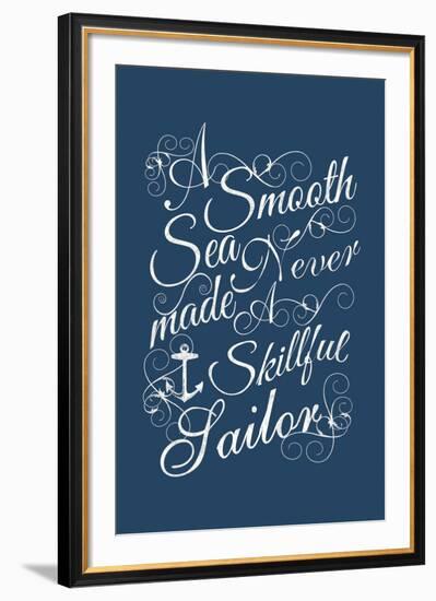 Smooth Sailing-Tom Frazier-Framed Giclee Print