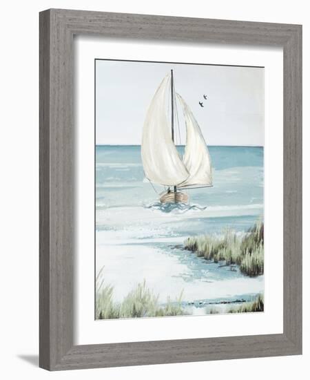 Smooth Sailing-Patricia Pinto-Framed Art Print