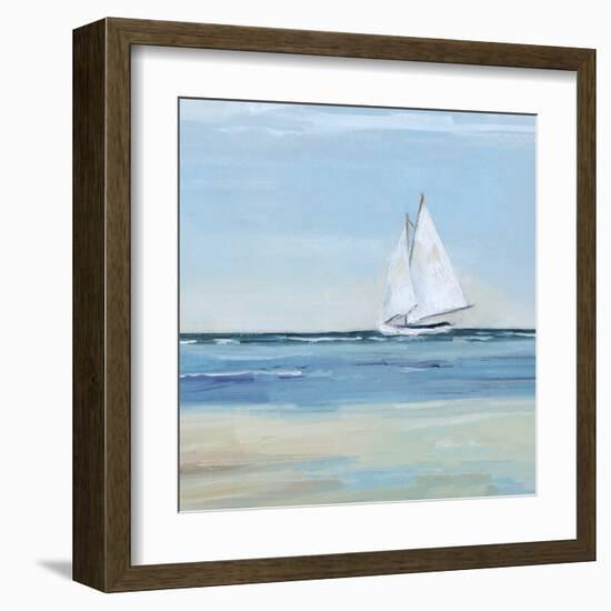 Smooth Sailing-Sally Swatland-Framed Art Print