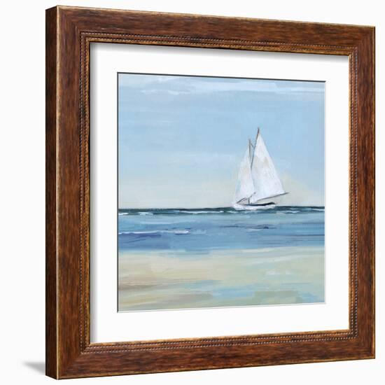 Smooth Sailing-Sally Swatland-Framed Art Print