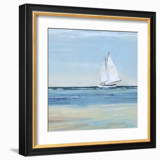 Smooth Sailing-Sally Swatland-Framed Art Print