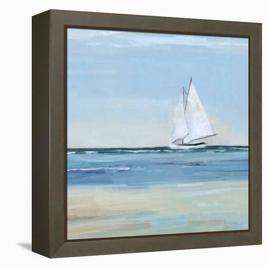 Smooth Sailing-Sally Swatland-Framed Stretched Canvas