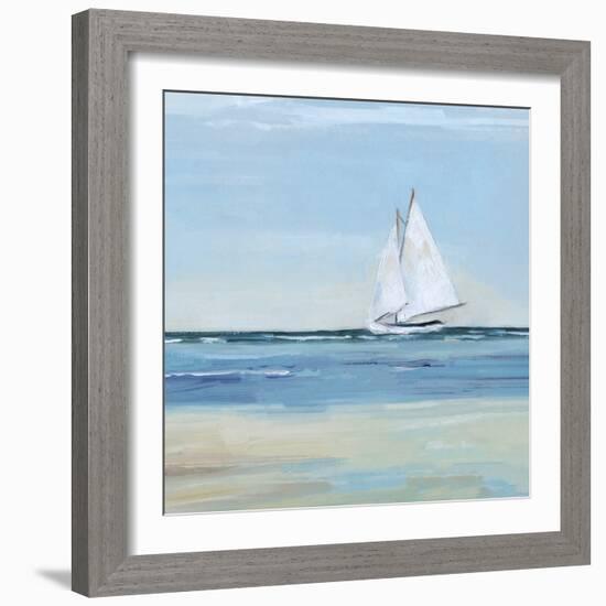 Smooth Sailing-Sally Swatland-Framed Art Print