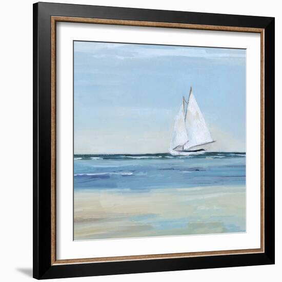 Smooth Sailing-Sally Swatland-Framed Art Print