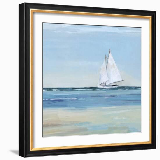 Smooth Sailing-Sally Swatland-Framed Art Print