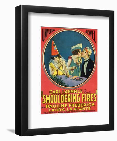 Smouldering Fires - 1925-null-Framed Giclee Print