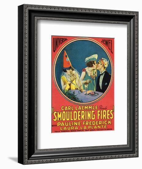 Smouldering Fires - 1925-null-Framed Giclee Print