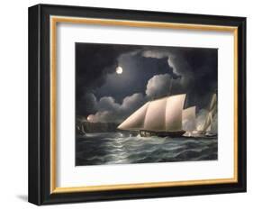 Smugglers and Revenue Cutter-Thomas Buttersworth-Framed Giclee Print