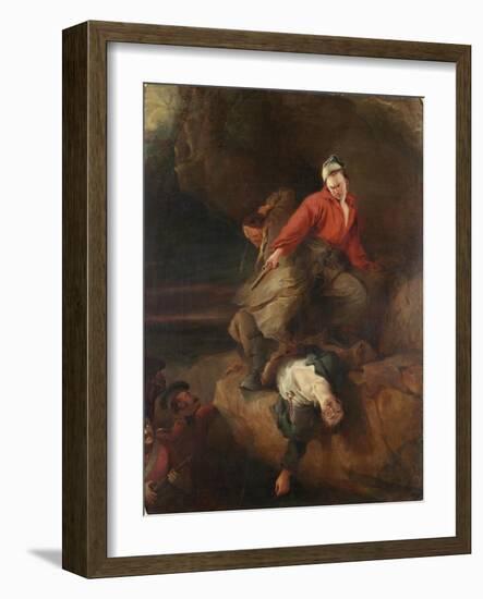 Smugglers Attacked, 1827-Henry Perlee Parker-Framed Giclee Print