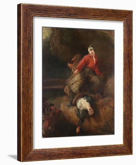 Smugglers Attacked, 1827-Henry Perlee Parker-Framed Giclee Print