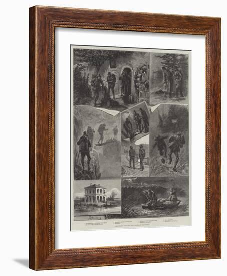 Smugglers' Life on the Austrian Frontiers-Johann Nepomuk Schonberg-Framed Giclee Print