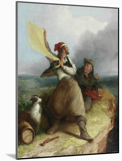 Smugglers on the Look-Out, 1850-Henry Perlee Parker-Mounted Giclee Print