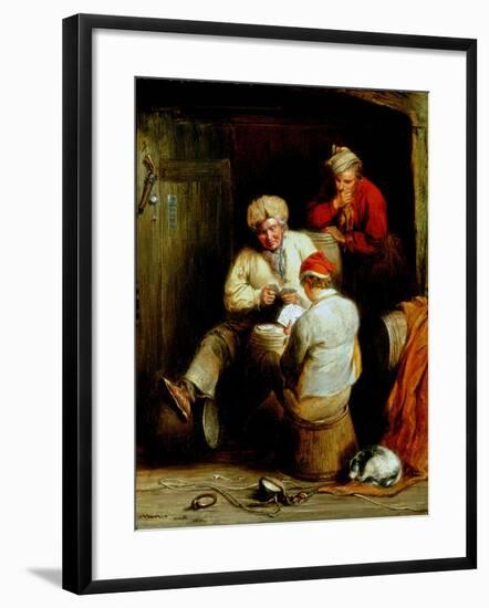 Smugglers Playing Cards-Henry Perlee Parker-Framed Giclee Print