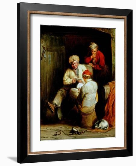 Smugglers Playing Cards-Henry Perlee Parker-Framed Giclee Print