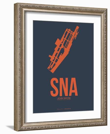 SNA John Wayne Poster 1-NaxArt-Framed Art Print