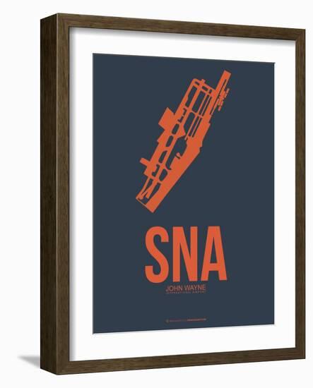 SNA John Wayne Poster 1-NaxArt-Framed Art Print