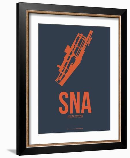 SNA John Wayne Poster 1-NaxArt-Framed Art Print