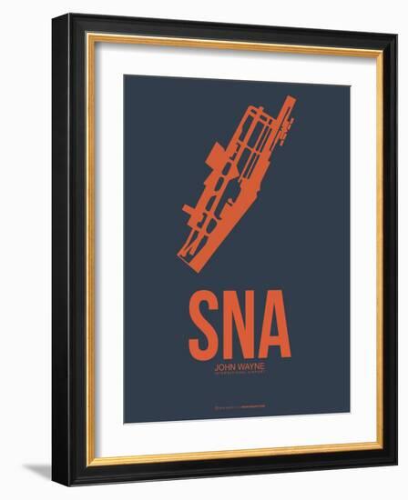 SNA John Wayne Poster 1-NaxArt-Framed Art Print