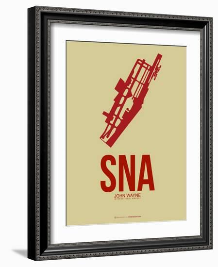 SNA John Wayne Poster 2-NaxArt-Framed Art Print